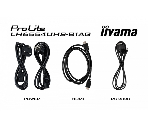 iiyama 64.5'' ProLite LH6554UHS-B1AG Nie dotyczy - 1373621 - zdjęcie 2